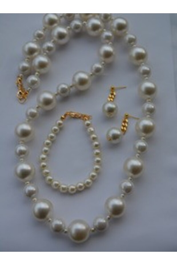 Jewelry set - gold color -