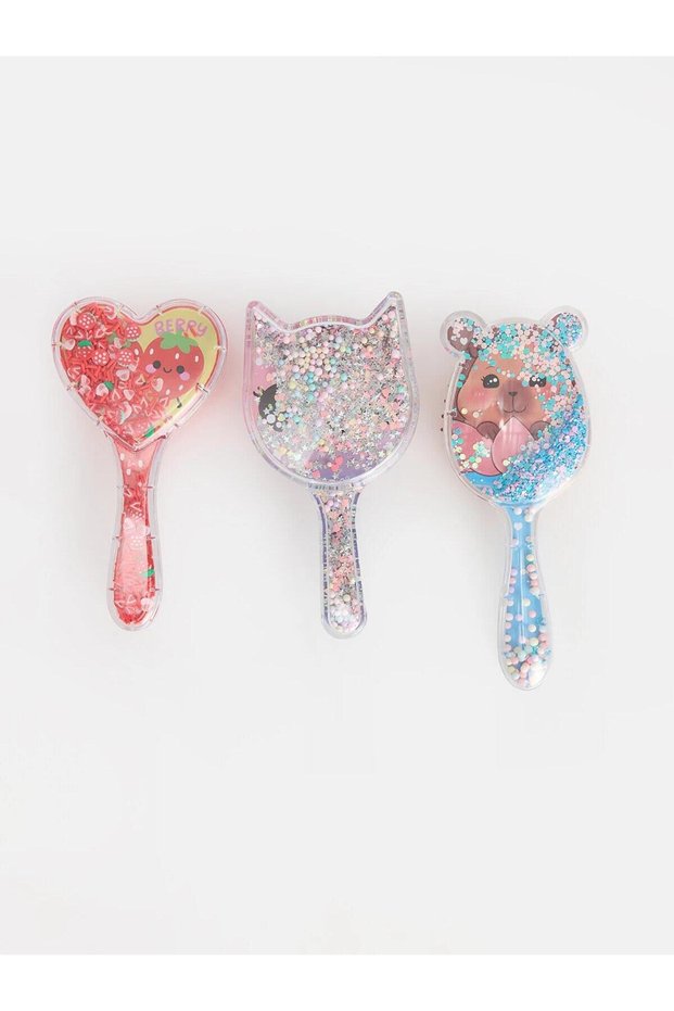 Mixed Animal Figure Hair Comb for Girls (W6)