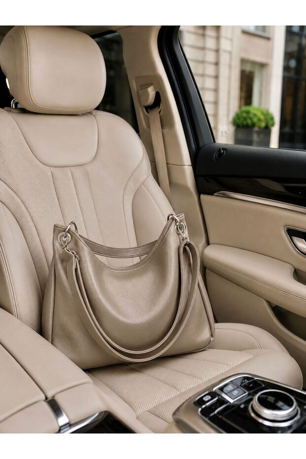 Women's Loose Shoulder Bag Length 25 cm Width 35 Width 8 cm