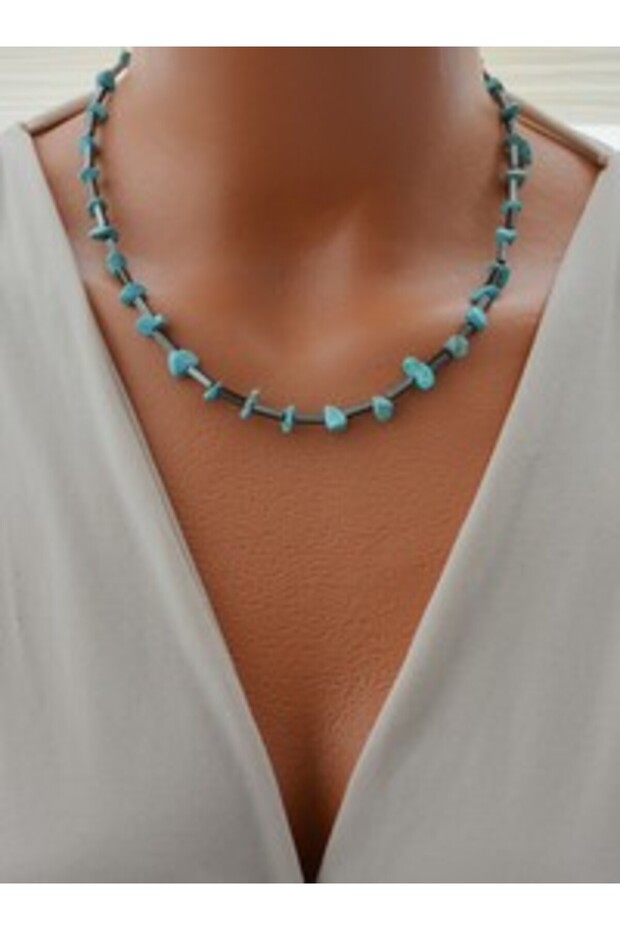 Necklace - White -
