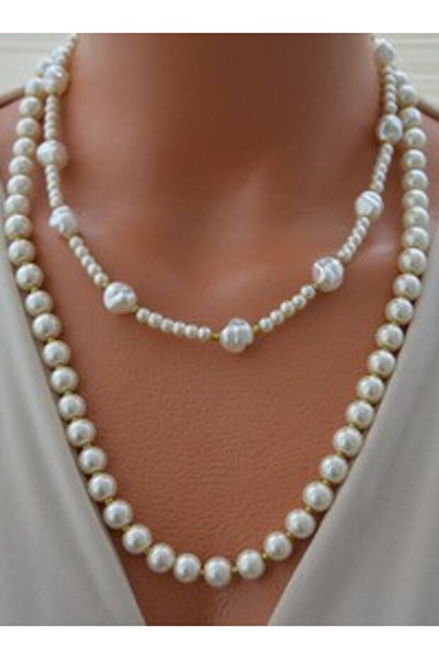 Necklace - Gold Color -