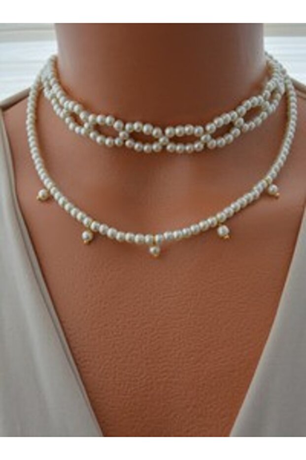 Necklace - Gold Color -