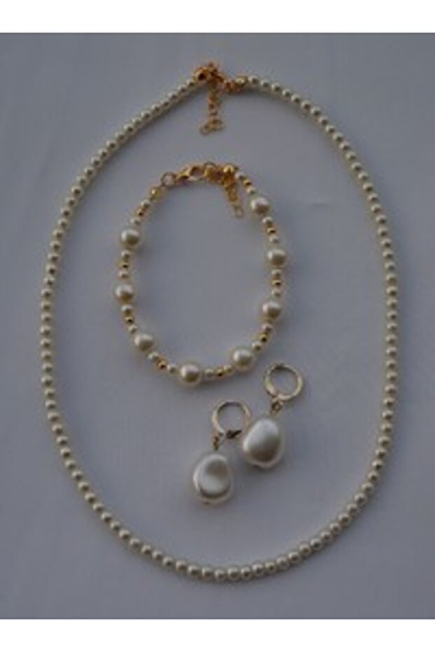 Jewelry set - gold color -