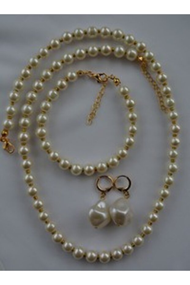 Jewelry set - gold color -