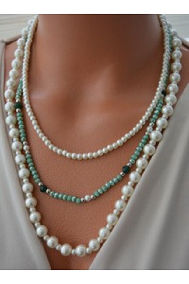 Necklace - Gold Color -