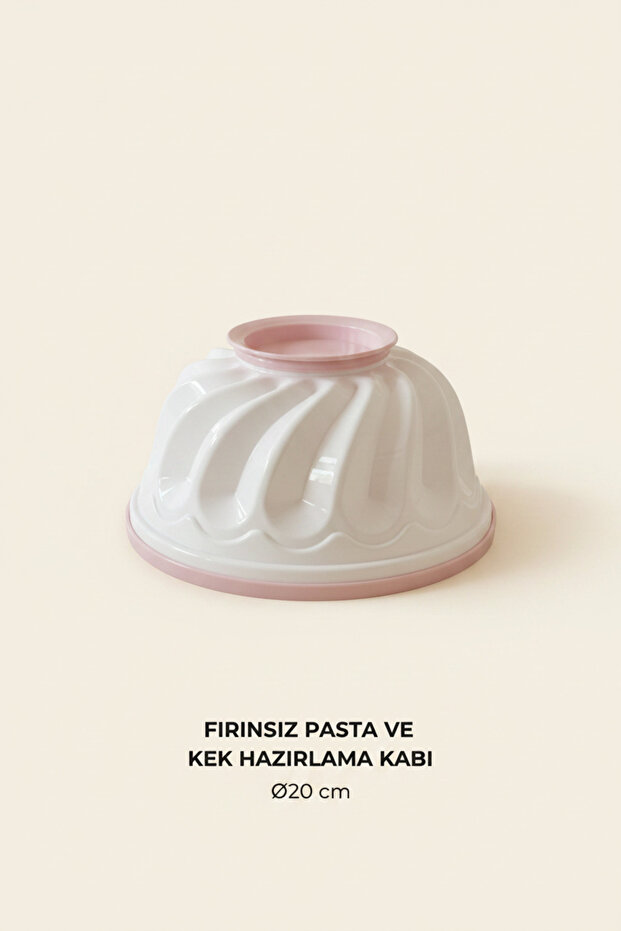 Cake and Pastry Preparation Container, Practical Cake Mold Without Oven, Easy to Use Pastry Making Container