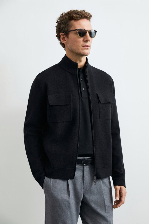 Loved Men's Cardigan Black