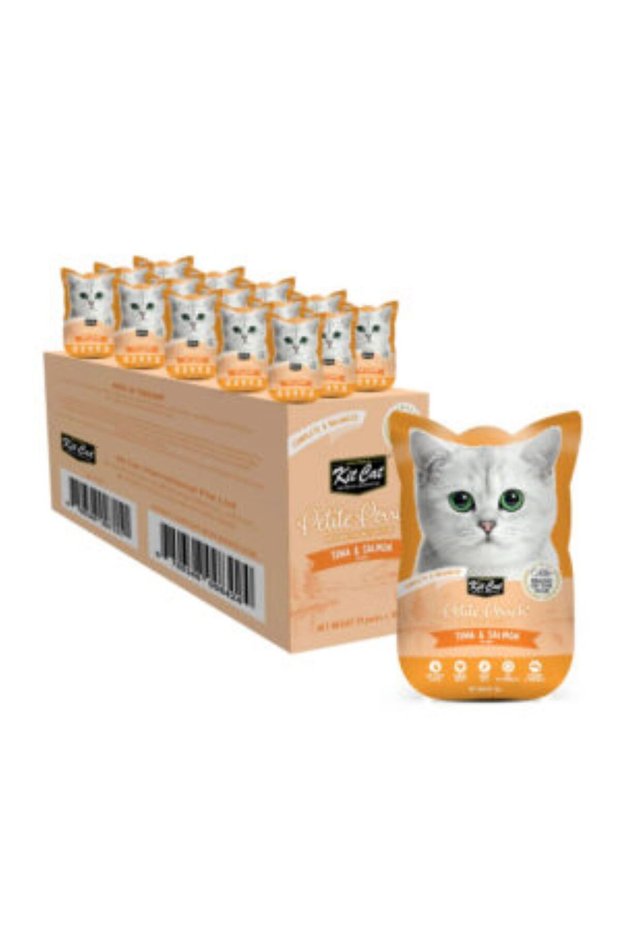 Petite Pouch - Tuna & Salmon In Aspic Wet Cat Food 70G (1*10) Pouches/Box
