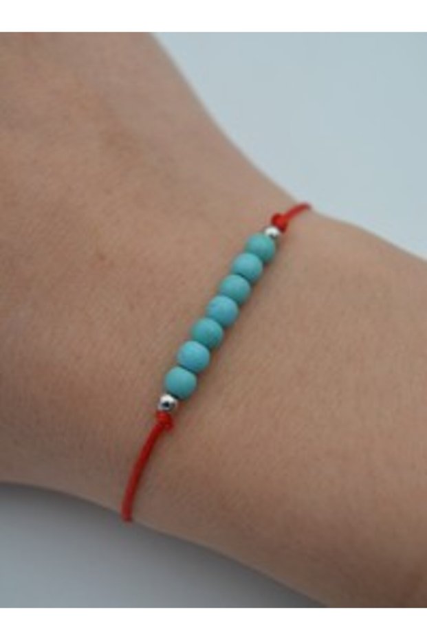 Turquoise Stone Lucky Bracelet - Multicolored