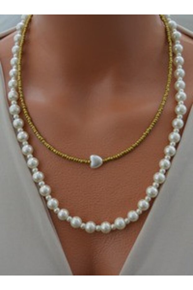 Necklace - Gold Color -