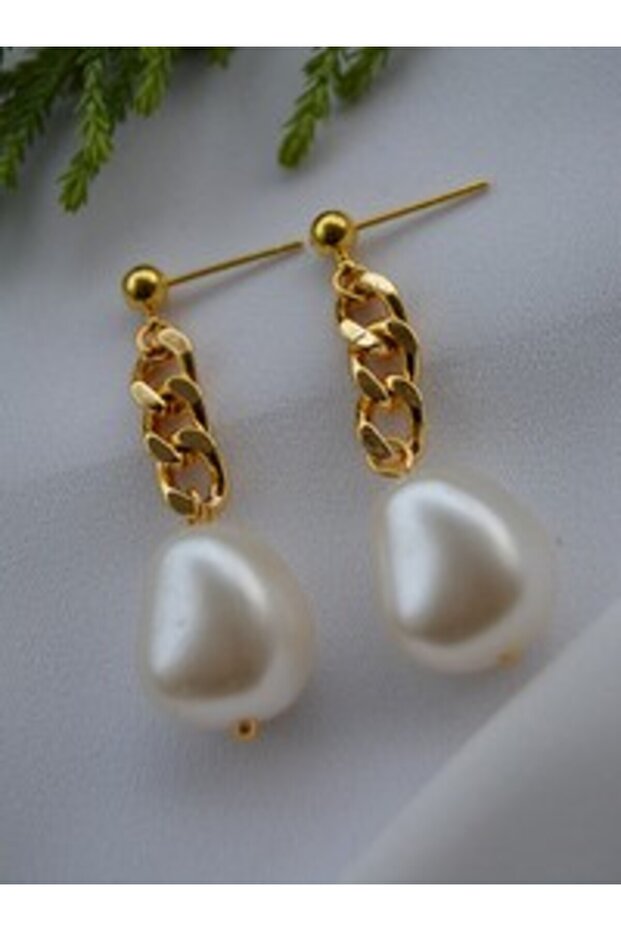 Earrings - Gold Color -