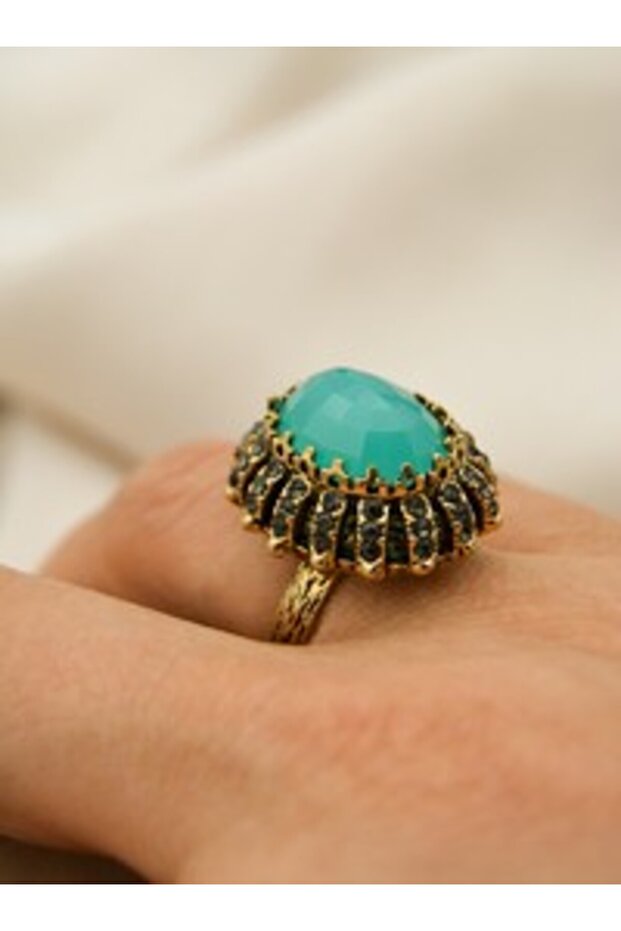 Authentic Cage Ring - Turquoise -