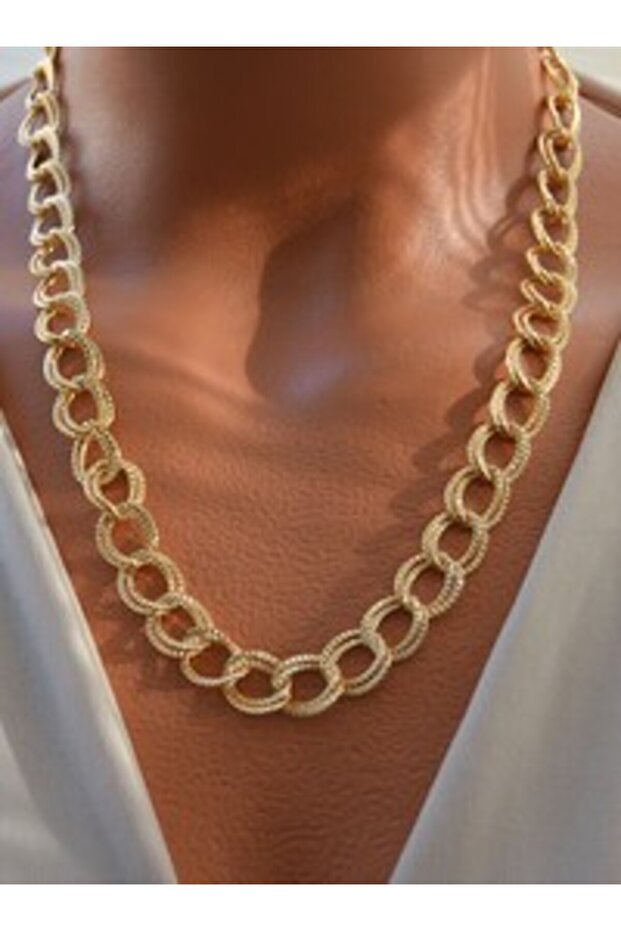 Necklace - Gold Color -