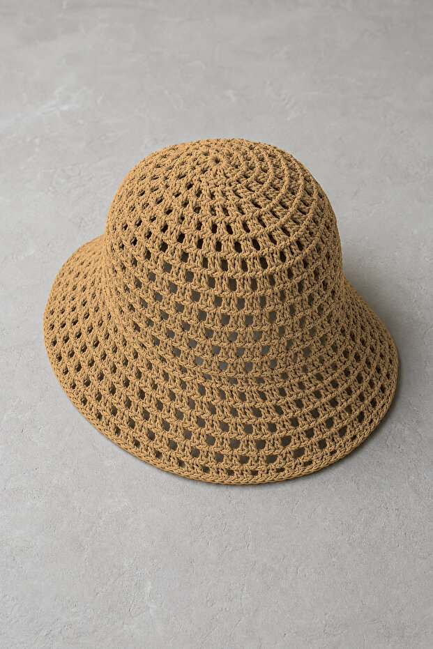 Braided Straw Fisherman Hat