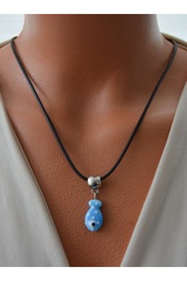 Necklace - Silver Color -