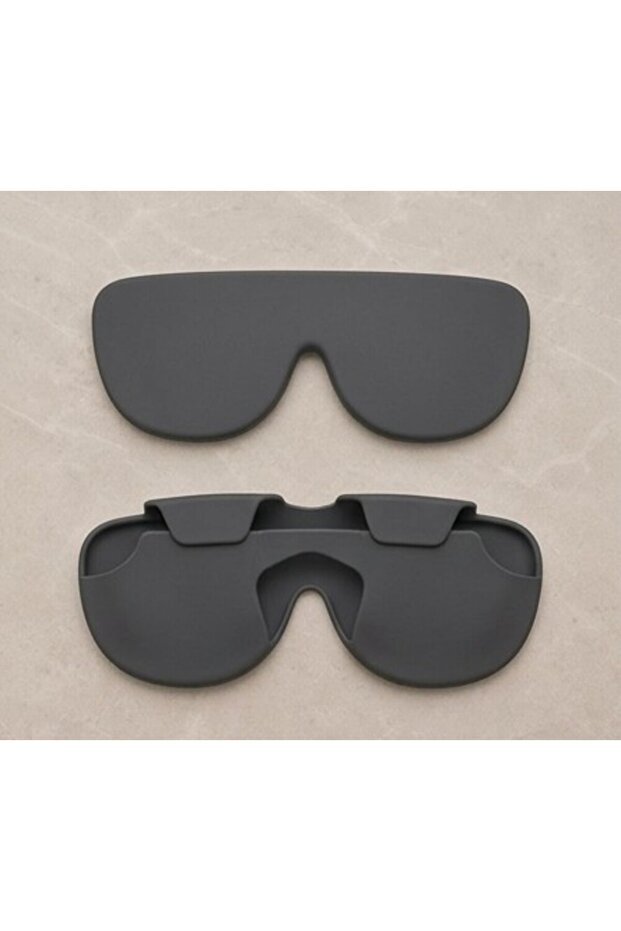 Protective Silicon Glass Lens Cover, Suitable For Glass Lens Protection & Storage Grey