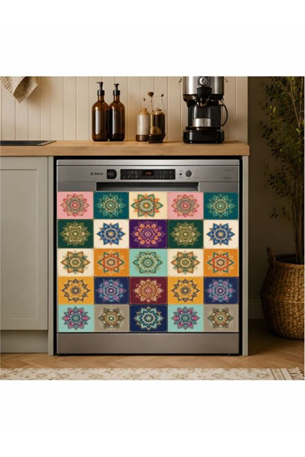 Dishwasher Sticker 70X70 cm Mandala Model 39