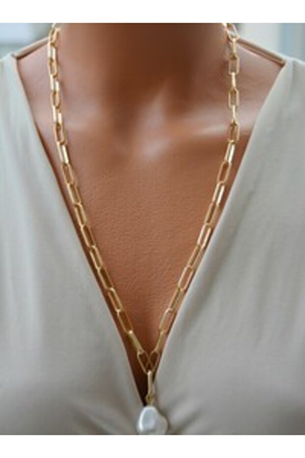 Necklace - White -