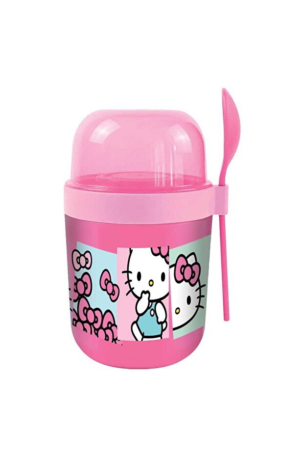 Hello Kitty Polypropylene Food Jar, 400 ml