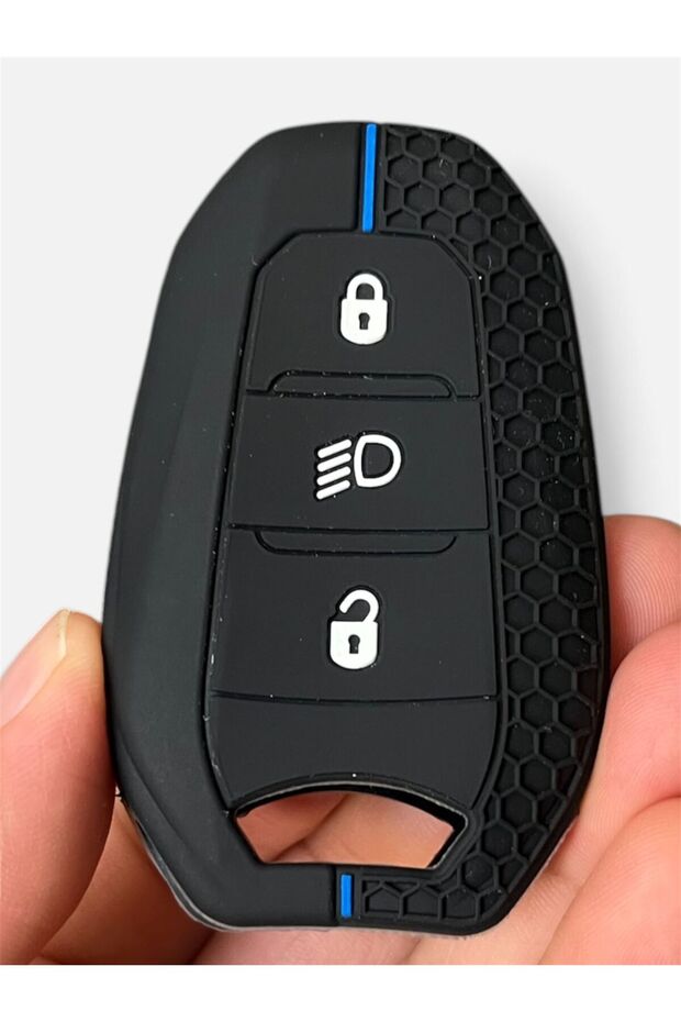 For citroen c3 c4 c5 aircross silicone key protection case cover with headlight keys see the 2 picture