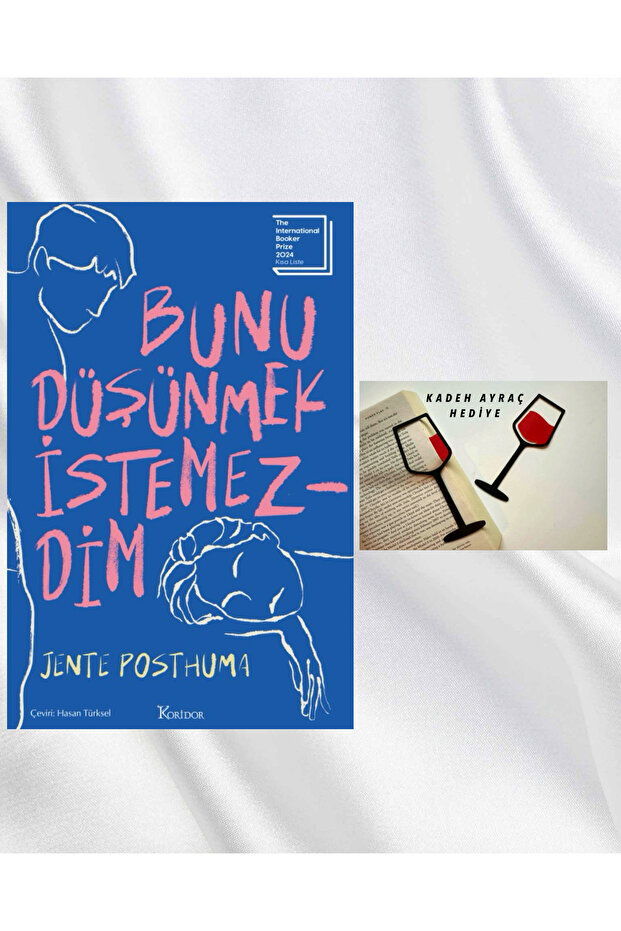 BUNU DÜŞÜNMEK İSTEMEZDİM / KADEH FİGÜRLÜ KİTAP AYRACI HEDİYE