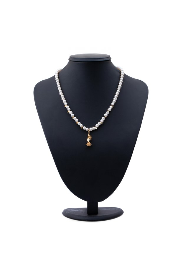 Pearl Beauty of Love Natural Stone Necklace