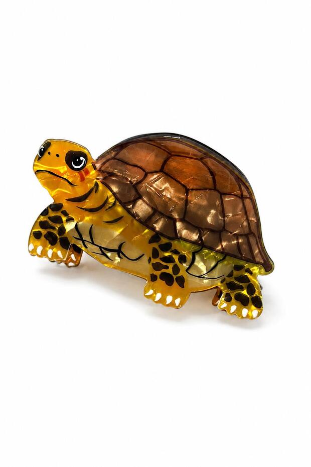 Turtle Acetate Latch Buckle