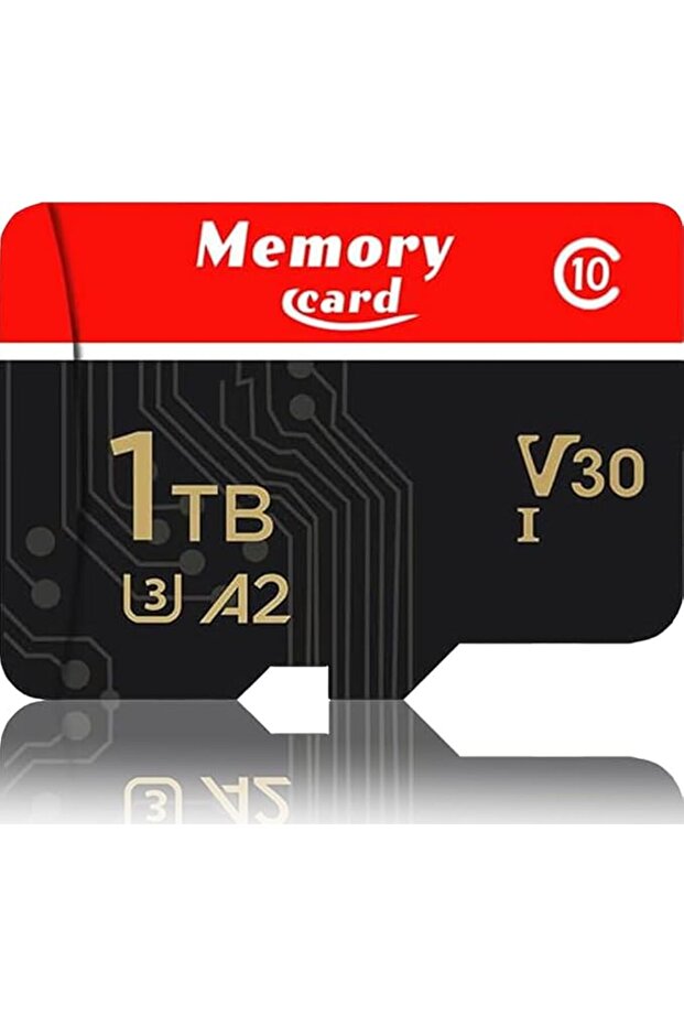 بطاقة ذاكرة MicroXC سعة 1024 جيجابايت مع محول، بطاقة عالية السرعة من الفئة 10، للهواتف الذكية والكاميرات الرقمية