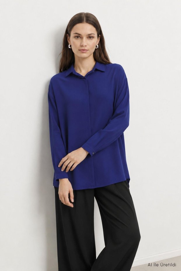 Buttoned Casual Tunic 4537 Laci