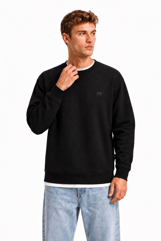 Outlands Crewneck Man Night Sweatshirt 26.02.12.012-C01