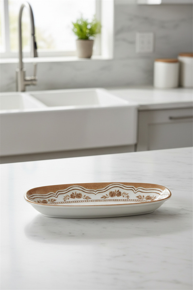 Valencia Oval Boat Plate 25cm Digital Scale