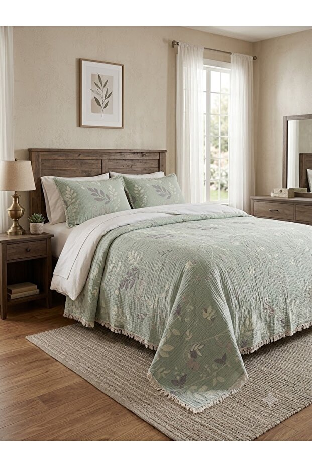 7 Layer Padded Bedspread, 7 Layer Padded Pique - Quilt 240X260Cm