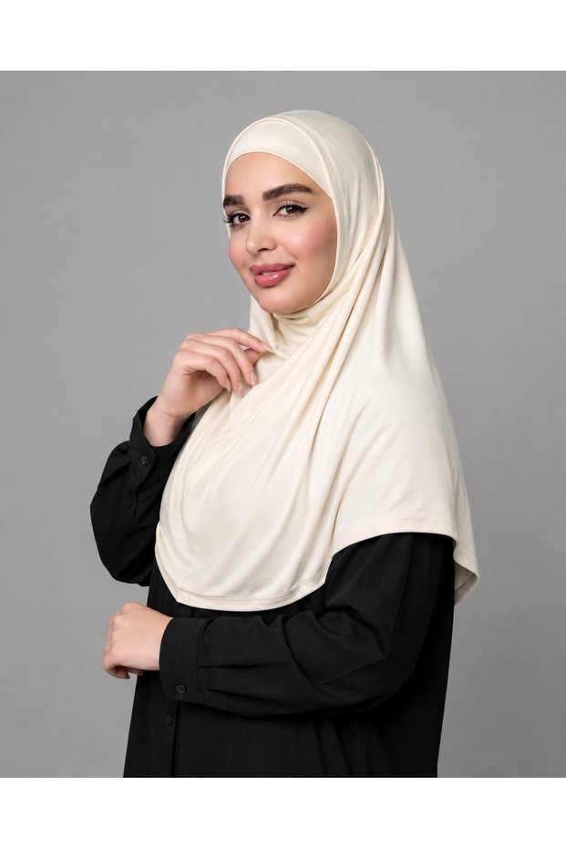 Linda Cotton Hijab for Women – 2-Piece Modest Islamic Headscarf, Premium Quality, Size M