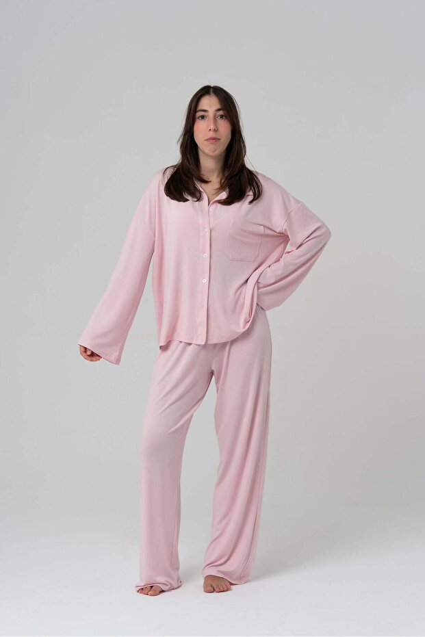 LULL Pijama — Pembe
