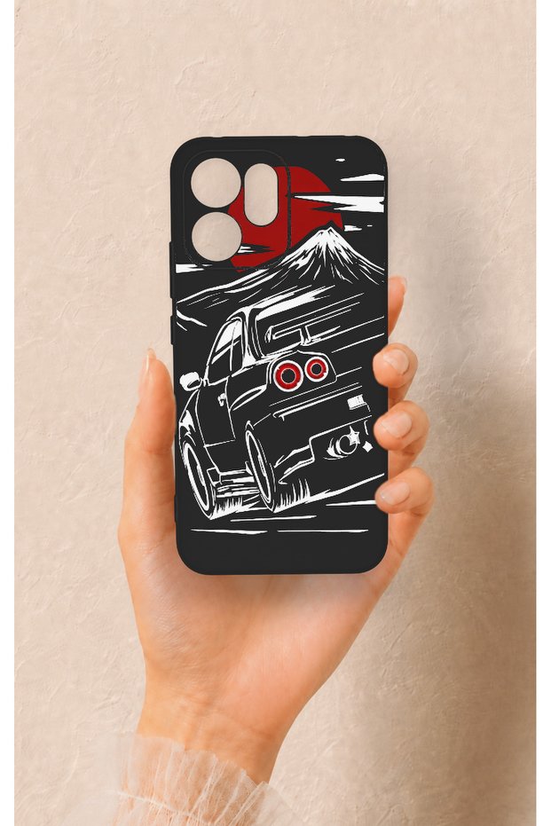Oppo Reno 14F Compatible Speed Passion Patterned Silicone Case