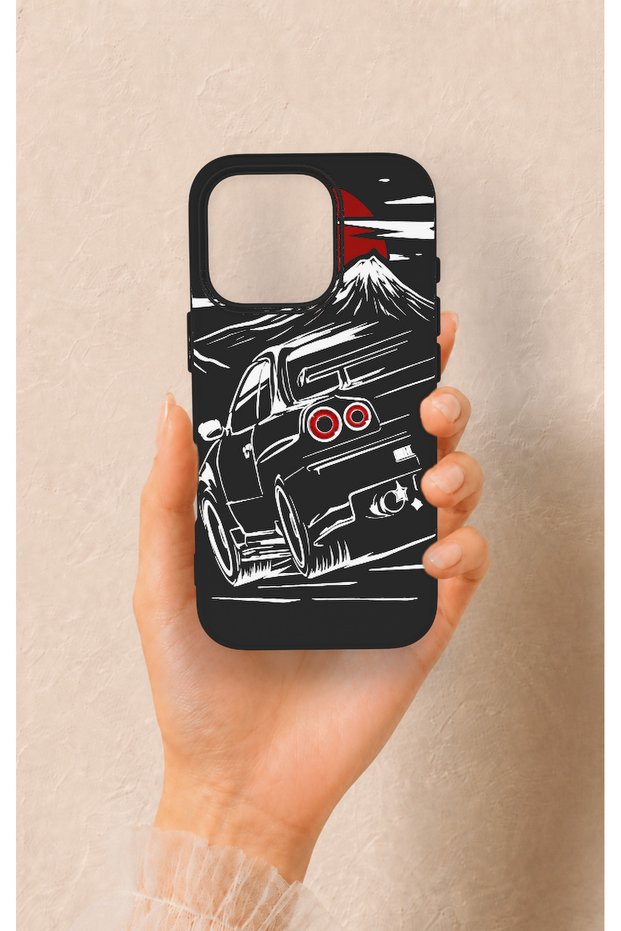 iPhone 16 Pro Compatible Speed Passion Patterned Silicone Case