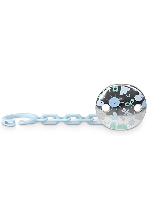 Pacifier Clips/Holders, +0 Months, Blue