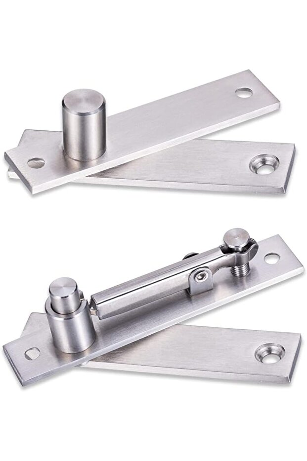 Pivot Hinge Heavy Duty Stainless, Hidden Door Hinge 360 Degree Rotation, Invisible Pivot Hardware fo