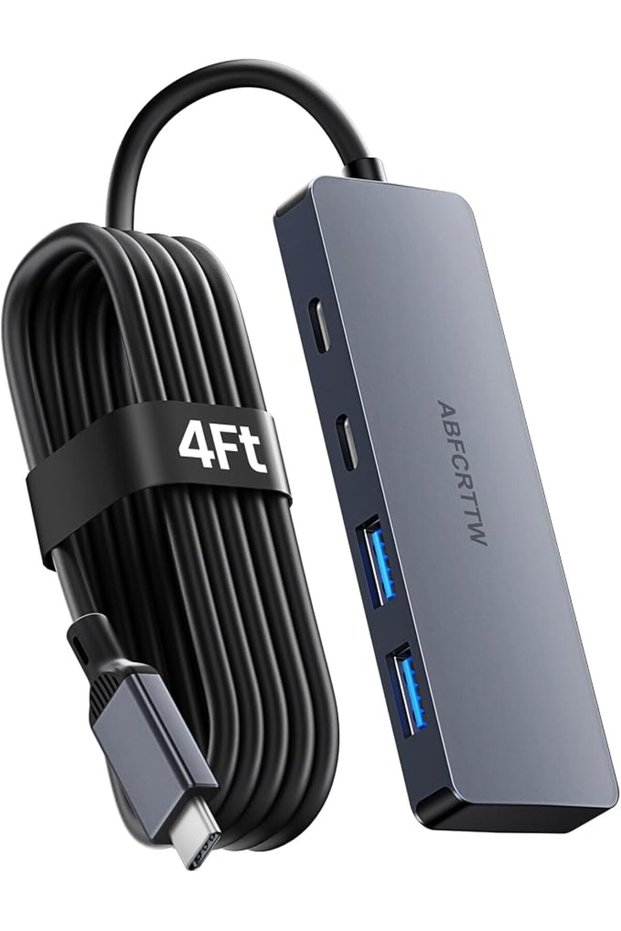 محول USB C متعدد المنافذ 3.2، محول USB C متعدد المنافذ من الألومنيوم بسرعة 10 جيجابت في الثانية، موسعات USB، USB C