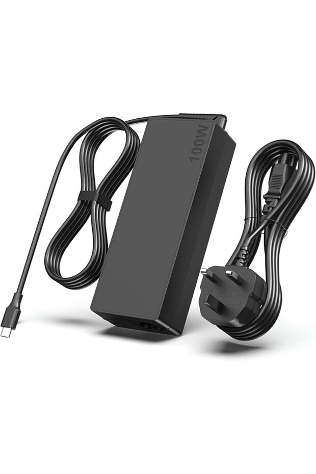 شاحن سريع شيفر 100 واط USB-C، محول طاقة عالمي متوافق مع جميع أجهزة اللابتوب ماك بوك، أسوس، إل.
