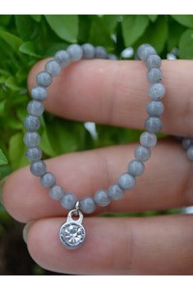 4 mm Ceyt Necklace - Gray -