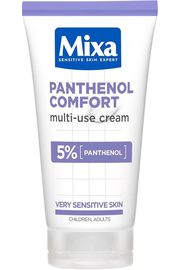 Body Cream Panthenol Comfort Multi-Use Cream -Prone 50ml With 13% Panthenol Glycerin and Omegas 6 and 9, Suitable For Sensitive Skin, For Babies Children Adults, Face and Body
