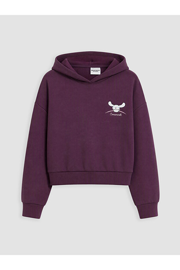 Lcw Kids Printed Girls' Soft Touch Sweatshirt