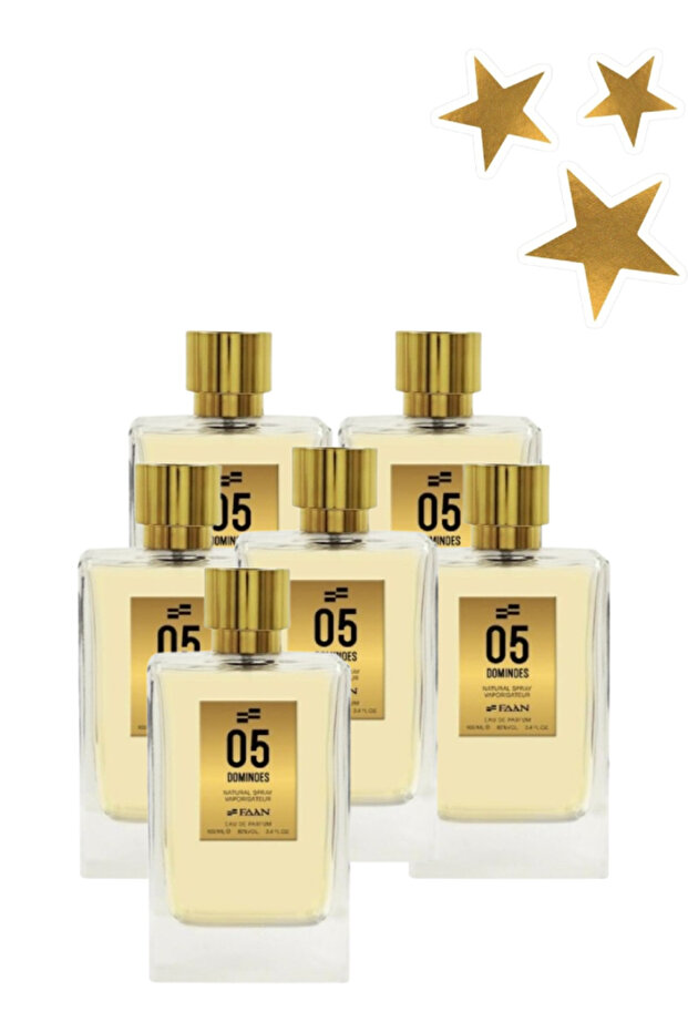 6 قطع عطر دومينوز 05 سعة 100 مل