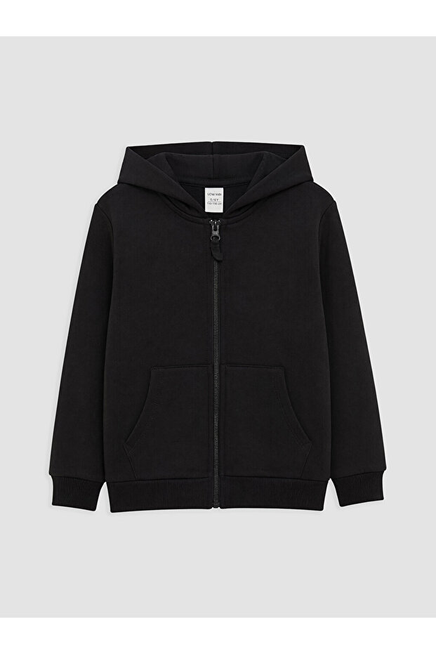 Lcw Kids Hooded Thick Boys' Zippered Sweatshirt