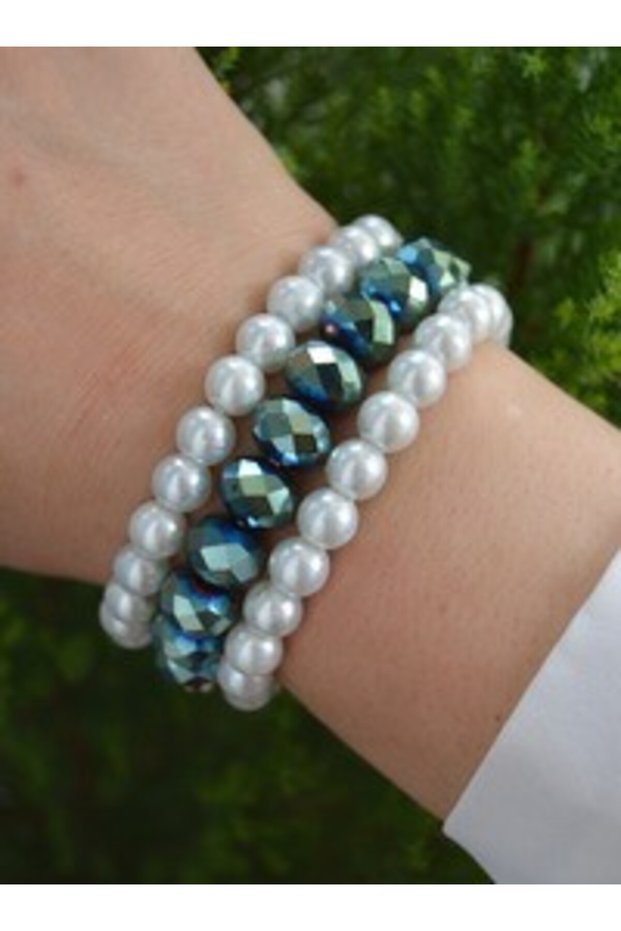 Crystal Veince Bracelet Set - Multi-Colored