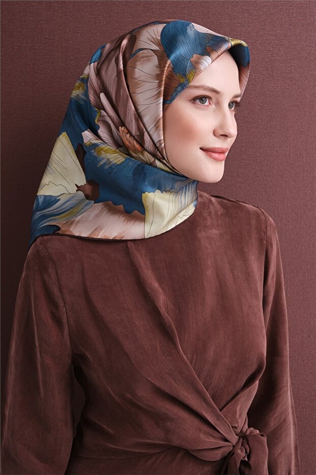 Pure Silk Twill Scarf 9627