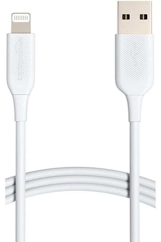 كابل شحن آيفون، USB-A إلى Lightning، معتمد من MFi، لأجهزة آبل آيفون وآيباد، 1 قطعة