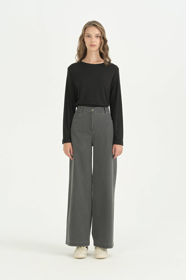 Denim Pants - Smoked