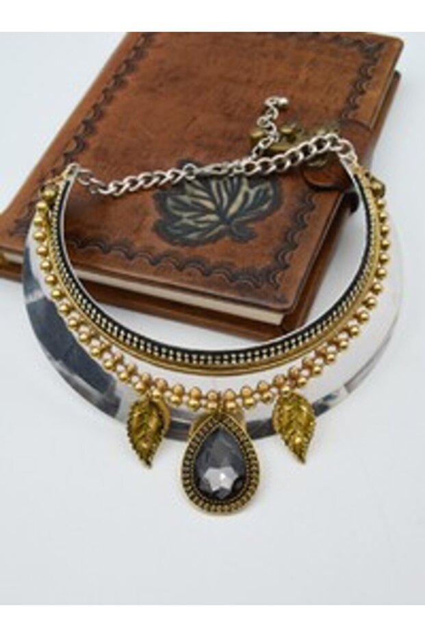 Design Chain Necklace - Silver Color -